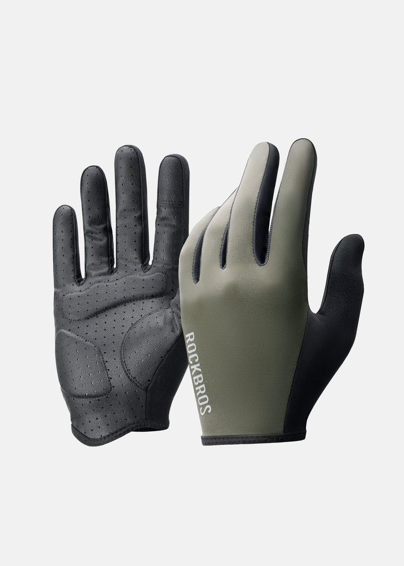Load image into Gallery viewer, ROCKBROS Road-to-Sky Fine Sheepskin Full Finger Gloves
