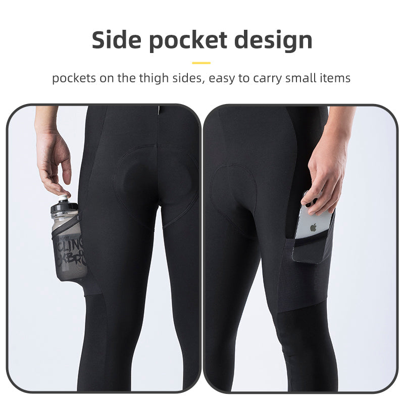 Load image into Gallery viewer, ROCKBROS Cycling Bibs with 3D Padded Stretch Bike Pants
