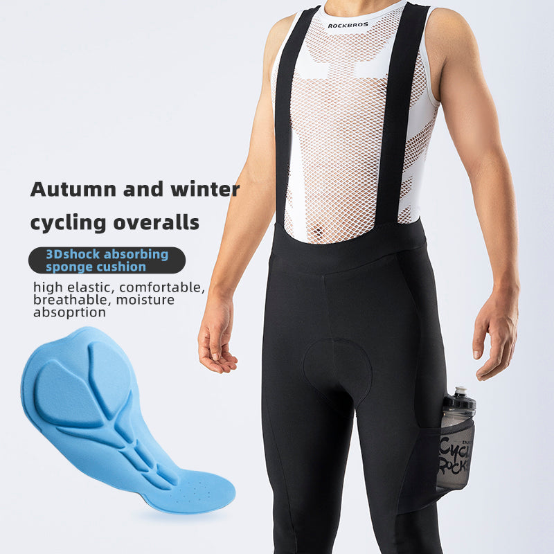Load image into Gallery viewer, ROCKBROS Cycling Bibs with 3D Padded Stretch Bike Pants
