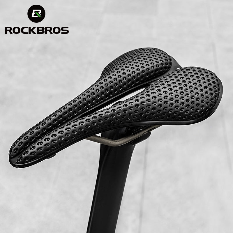 Load image into Gallery viewer, ROCKBROS 3D Carbon Fiber Bike Saddle Adaptive Custom Fit Seat for Men

