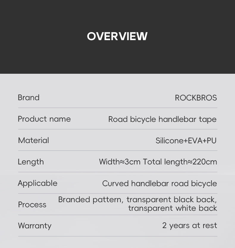 Load image into Gallery viewer, ROCKBROS Silicone PU Bicycle Handlebar Tape Soft Breathable Road Bike Tape Shock-absorption Anti-Slip Gravel Bicycle Handlebar Wrap Drop Bar Belt
