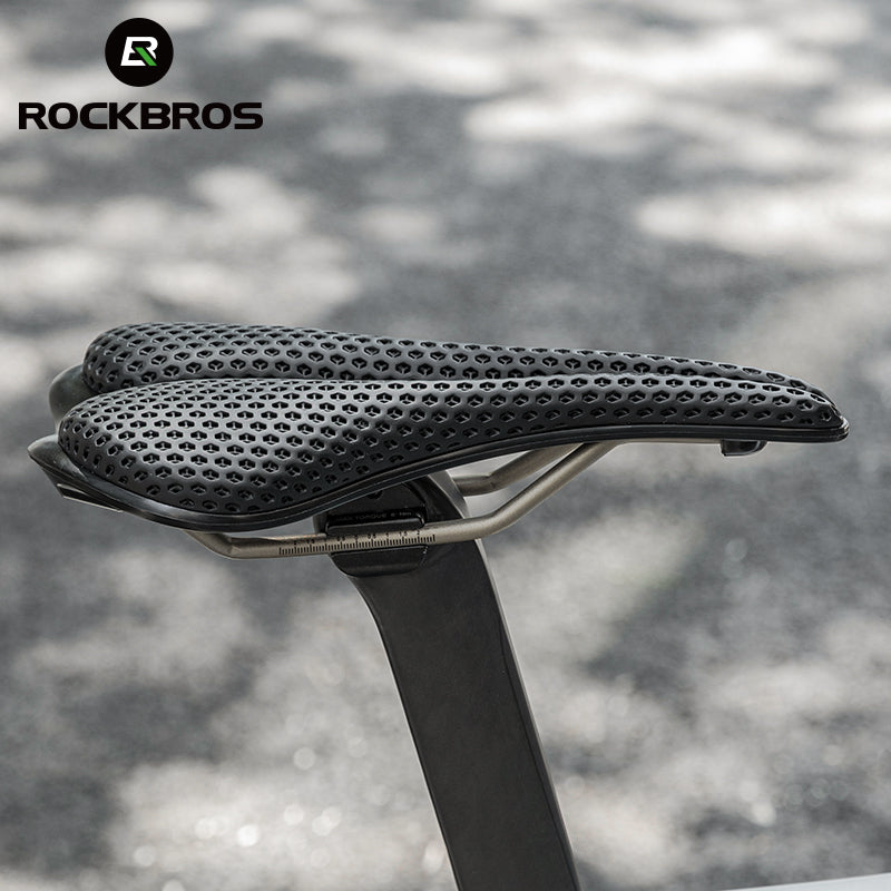 Load image into Gallery viewer, ROCKBROS 3D Carbon Fiber Bike Saddle Adaptive Custom Fit Seat for Men
