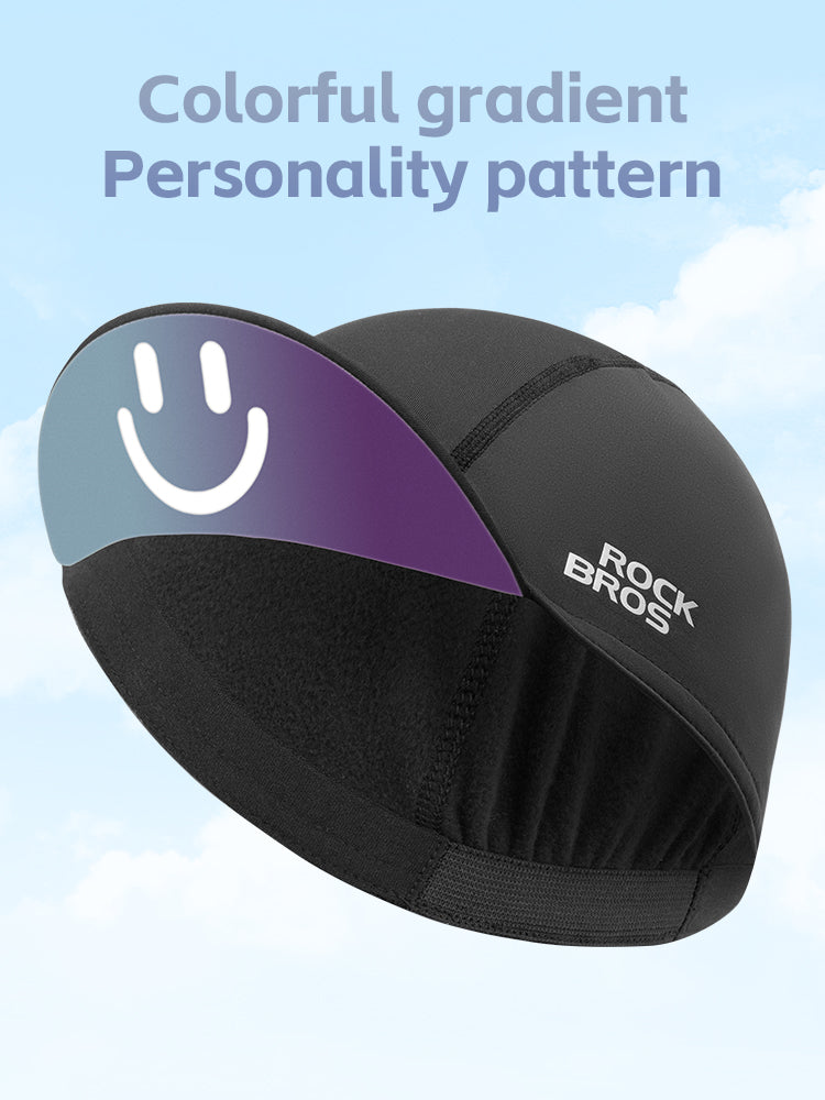 Load image into Gallery viewer, ROCKBROS Smiley Winter Hat Fleece Lined Sun Protection Helmet Compatible Reflective Design

