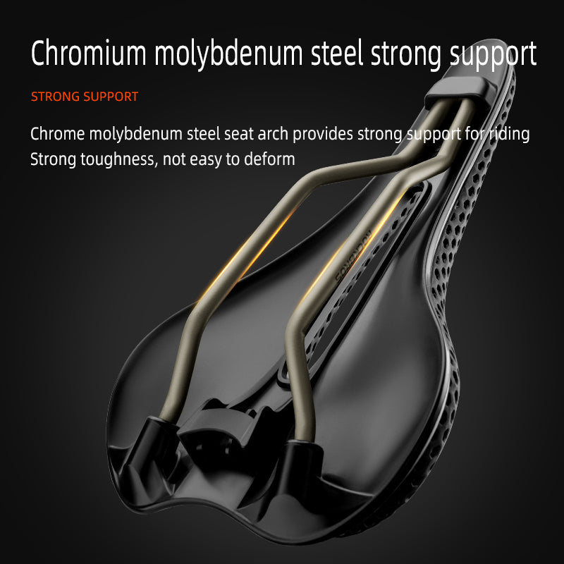 Load image into Gallery viewer, ROCKBROS 3D Carbon Fiber Bike Saddle Adaptive Custom Fit Seat for Men
