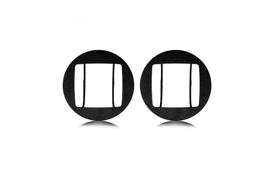 Cali Raised LED LED Fog Light Pod Replacement Mounting Brackets For 2005-2011 Toyota Tacoma