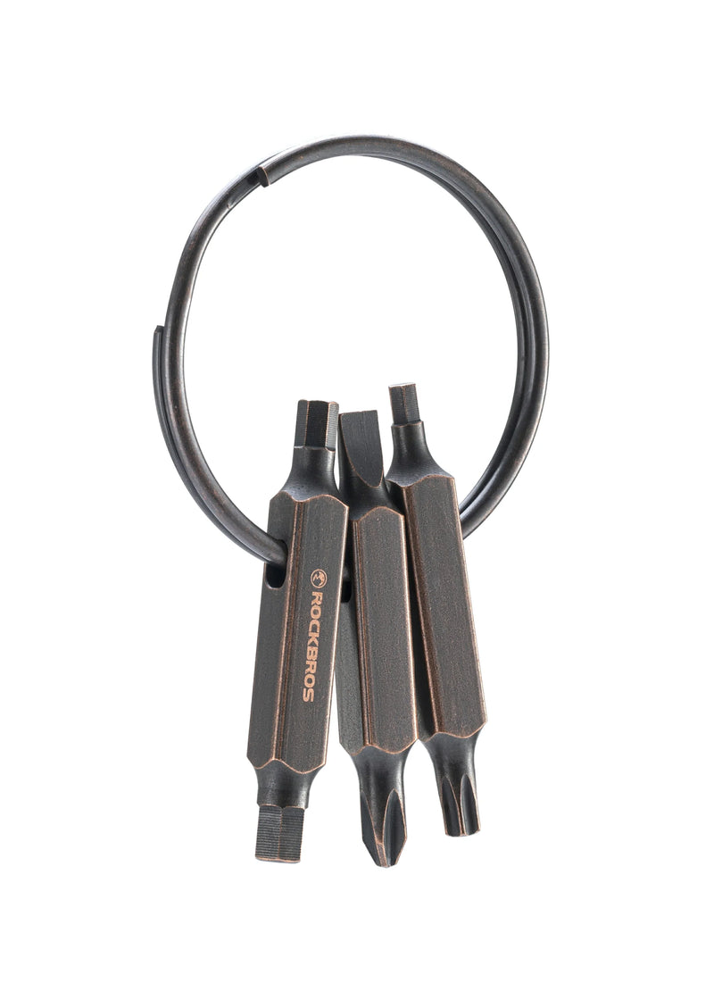 Load image into Gallery viewer, ROCKBROS  Key Ring Tool Set Lightweight Multi-Tool for Easy Travel-Road to Sky
