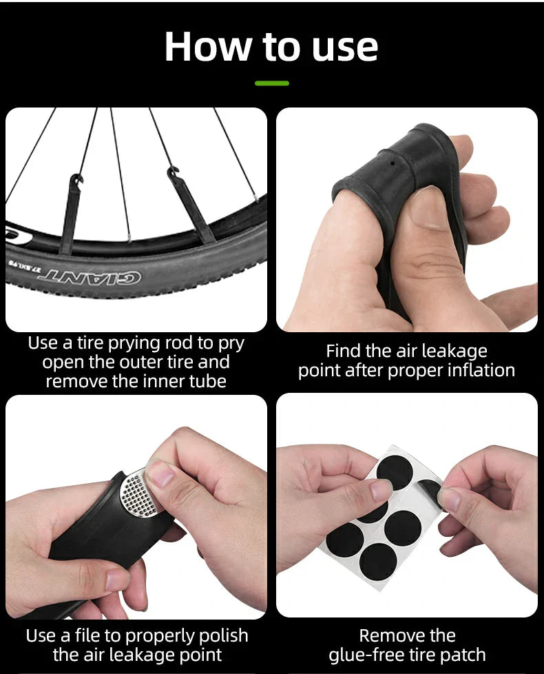 Load image into Gallery viewer, Ultra-Mini Tire Patch Kit – Super Lightweight Ultra-Slim Pocket-Friendly
