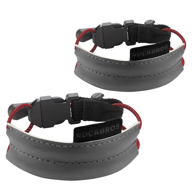 Load image into Gallery viewer, ROCKBROS Adjustable Elastic Reflective Trouser Strap for Cycling Safety
