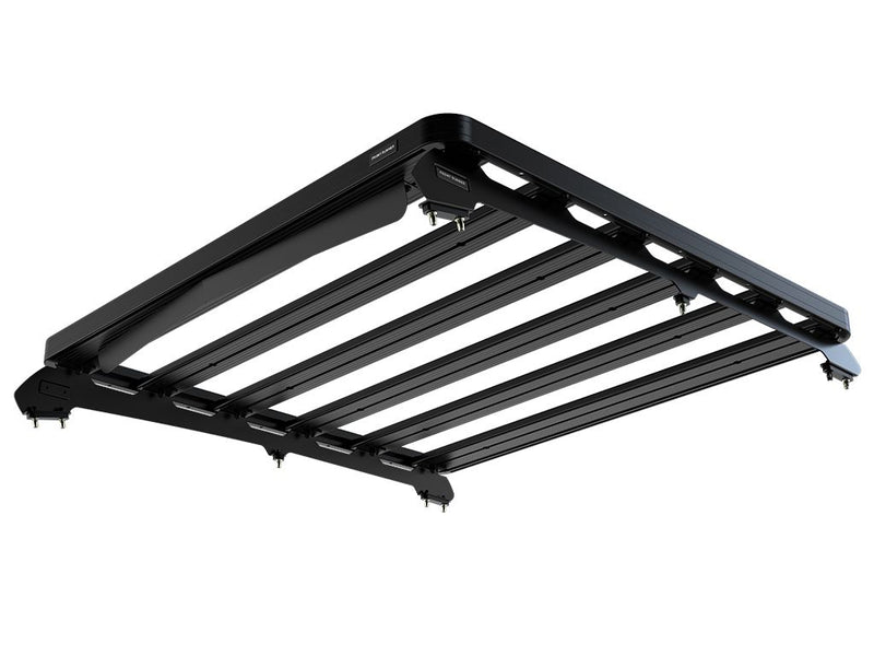 Load image into Gallery viewer, Front Runner Slimline II Roof Rack Kit for RAM 1500 Quad Cab 2019 – current model, low profile design with black finish.

