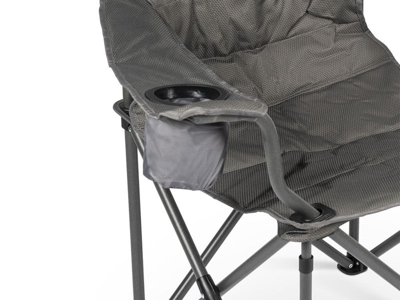 Load image into Gallery viewer, &quot;Front Runner Dometic Duro 180 Folding Chair with cup holder and side pocket in sturdy design for outdoor use&quot;
