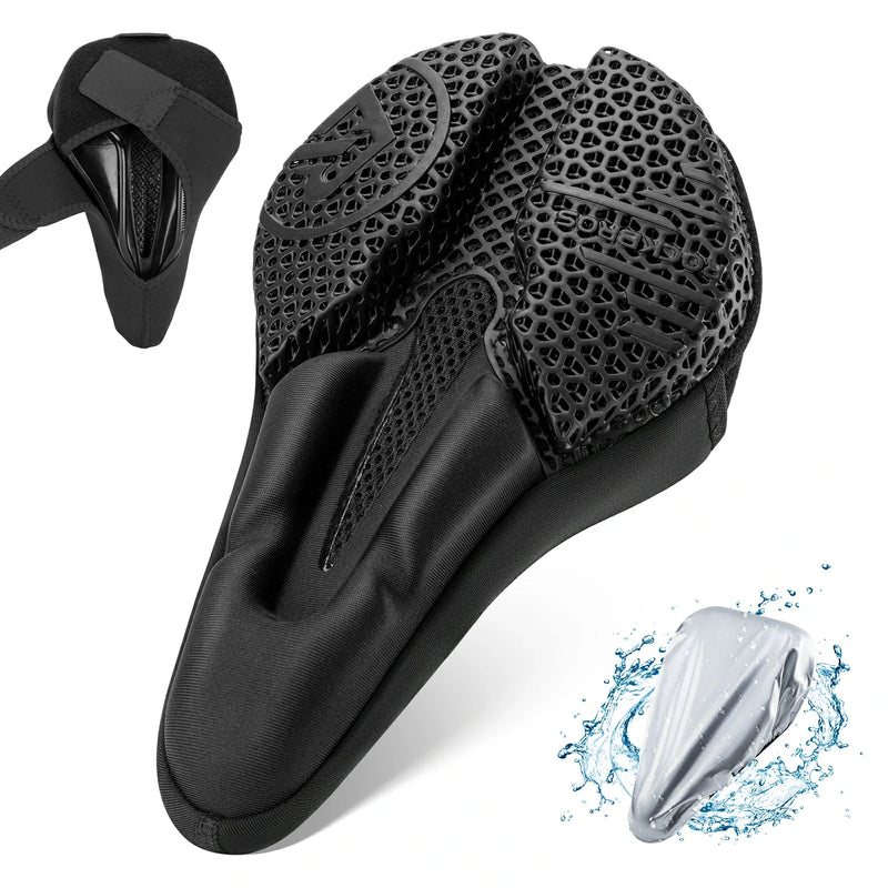 Load image into Gallery viewer, ROCKBROS 3D Printing Cushion Bike Seat Cover
