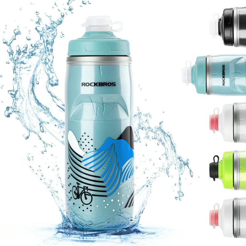 Load image into Gallery viewer, ROCKBROS 21OZ Insulated Bike Water Bottle
