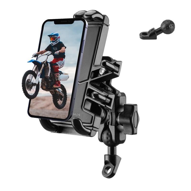 Load image into Gallery viewer, ROCKBROS Motorcycle ATV Adjustable Phone Holder with Vibration Dampener for 4.7-7.1" Phones
