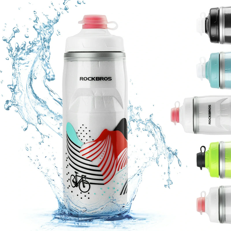 Load image into Gallery viewer, ROCKBROS 21OZ Insulated Bike Water Bottle
