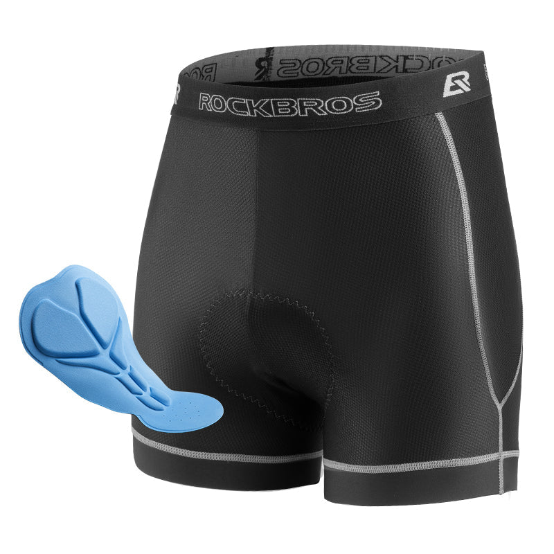 Load image into Gallery viewer, ROCKBROS Sports Men's Cycling Underwear Liner Shorts 3D Padded
