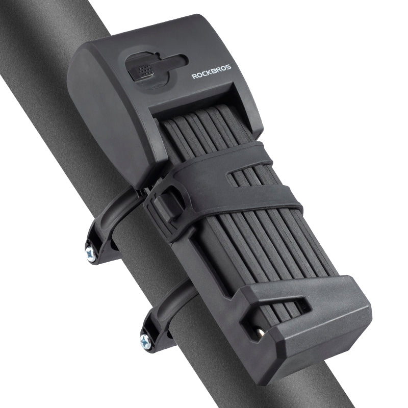 Load image into Gallery viewer, ROCKBROS Folding Bike Lock Smart Fingerprint Heavy Duty Anti Theft Bike Lock
