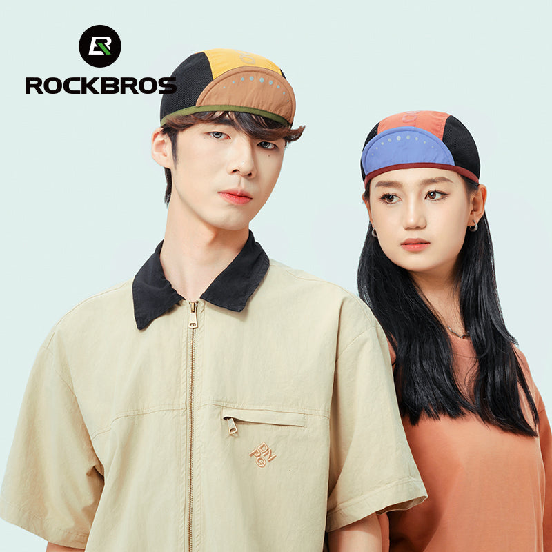 Load image into Gallery viewer, ROCKBROS Lightweight Cycling Cap, Flip-up Brim, Breathable  UV Protection
