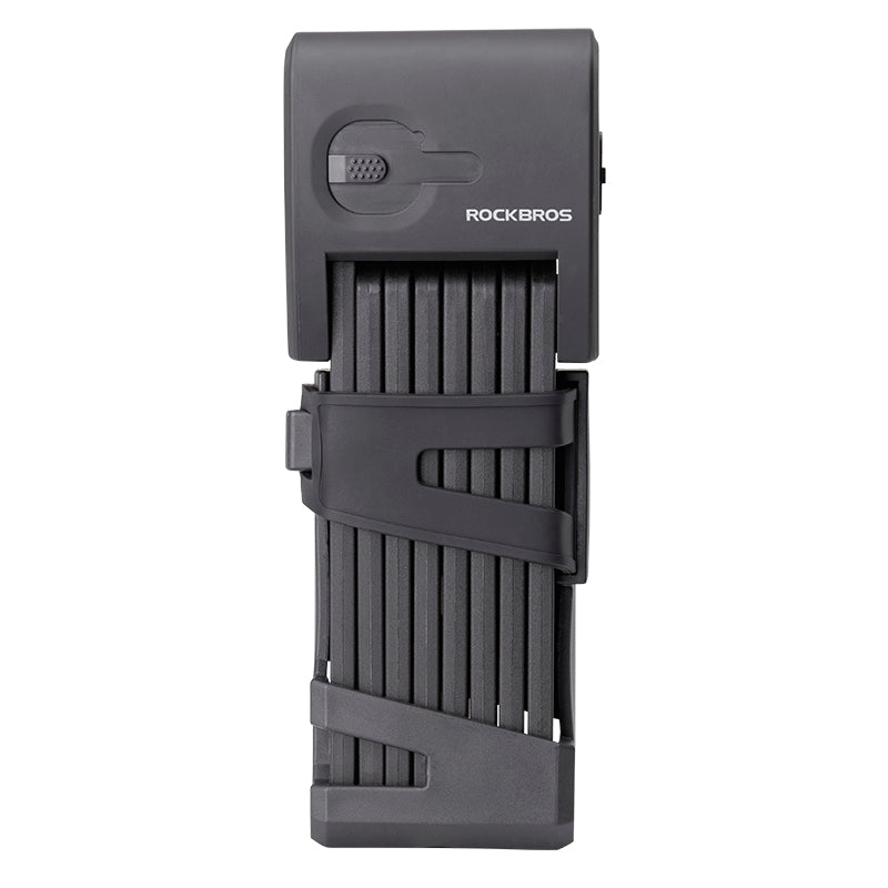 Load image into Gallery viewer, ROCKBROS Folding Bike Lock Smart Fingerprint Heavy Duty Anti Theft Bike Lock
