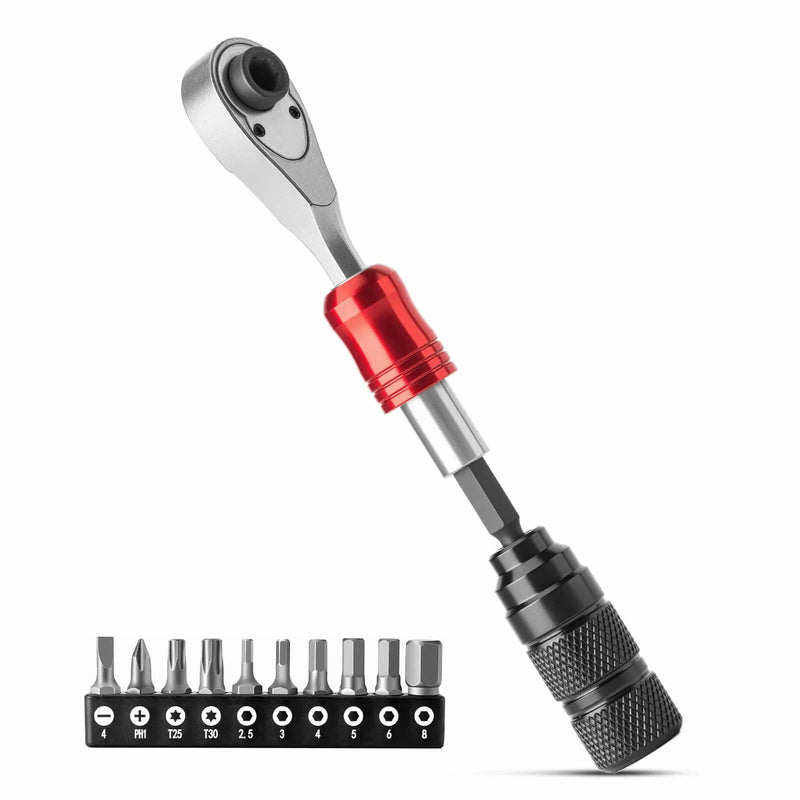 Load image into Gallery viewer, ROCKBROS 1/4-Inch Ratchet Socket Wrench Set 2.5-8mm Allen Hex Torx Sockets for Road  Mountain Bike Maintenance
