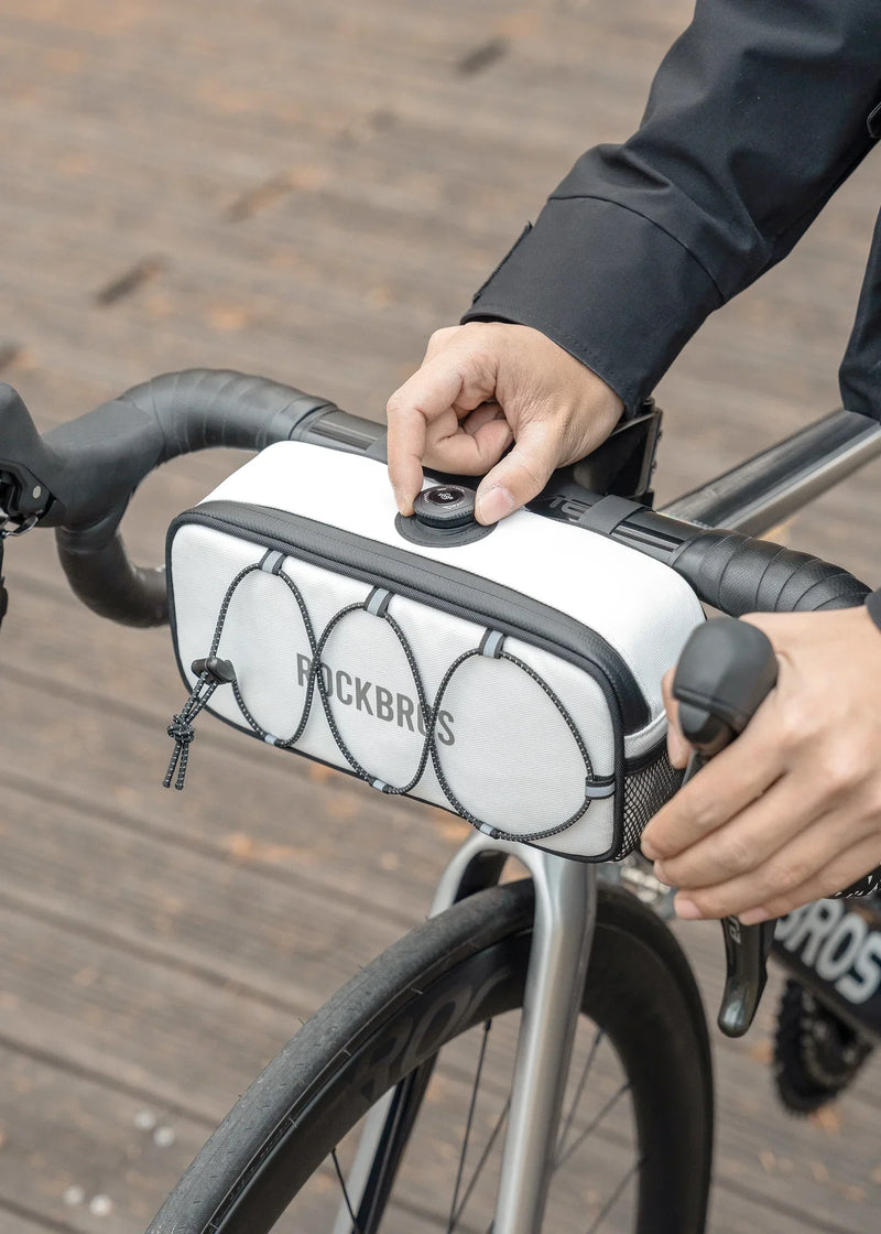 Load image into Gallery viewer, ROCKBROS Square Handlebar Bag-Road to sky
