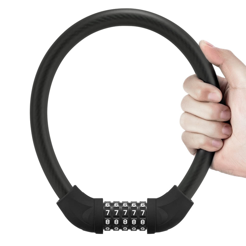 Load image into Gallery viewer, ROCKBROS 5-Digit Bike Cable Lock, Lightweight Portable Combination Lock
