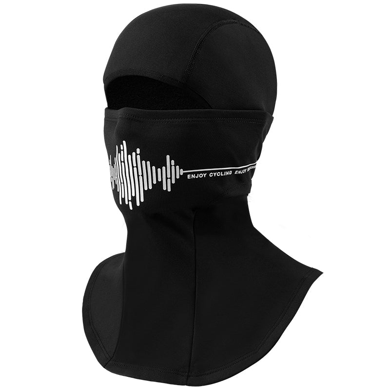 Load image into Gallery viewer, ROCKBROS Thermal Black Ski Mask with Brim Windproof Winter Balaclava for Men
