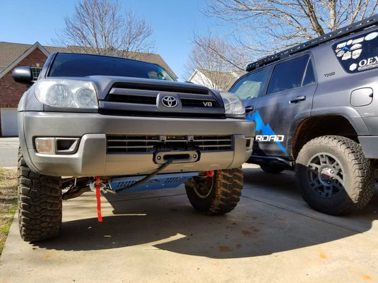 LFD Off Road Adjustable Hidden Winch Mount - 4th Gen 4Runner