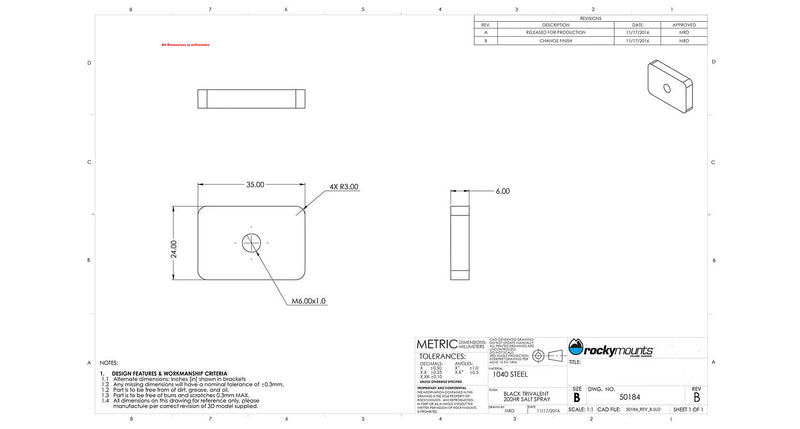 Load image into Gallery viewer, Rhino Rack RockyMounts DropTop
