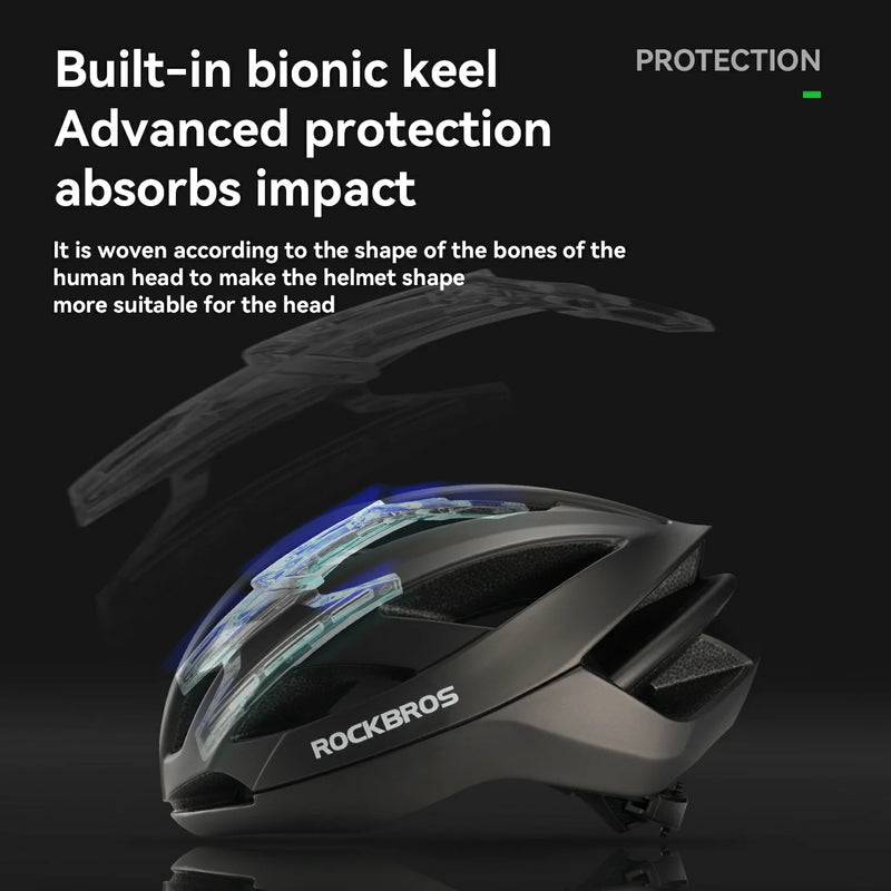 Load image into Gallery viewer, Cycling Helmet  Bionic Support  Antibacterial Liner  Adjustable Fit
