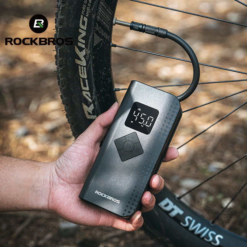 Load image into Gallery viewer, ROCKBROS A13 Mini Electric Air Bike Tire Pump 150PSl 2000mAh
