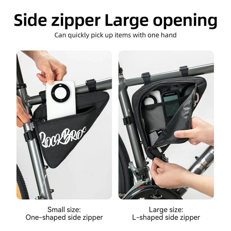 Load image into Gallery viewer, ROCKBROS FlashRide Sketch  Bike Triangle Bag
