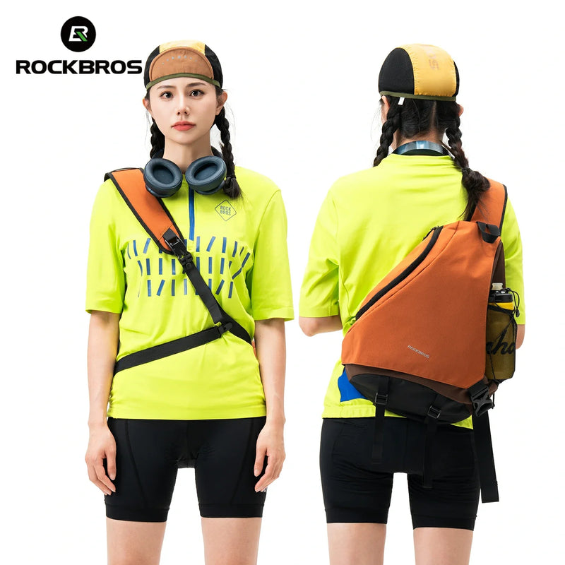 Load image into Gallery viewer, ROCKBROS 11.5L Sling Crossbody Backpack Shoulder Magnetic Buckle Travel Bag
