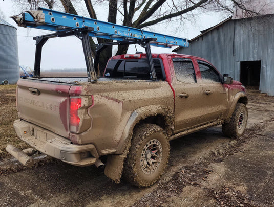 BillieBars Silverado/Sierra 1500, 2500, 3500 - Bed Rack For Retractable Covers with T-slots