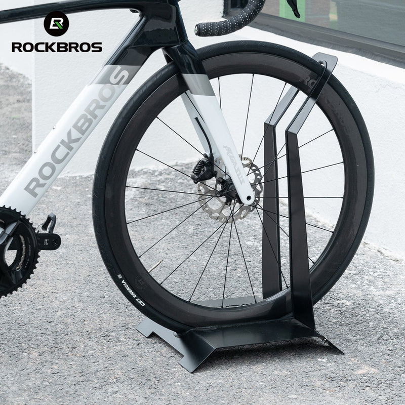 Load image into Gallery viewer, L-Shaped Carbon Steel Floor Rack for Multi-Bike Storage
