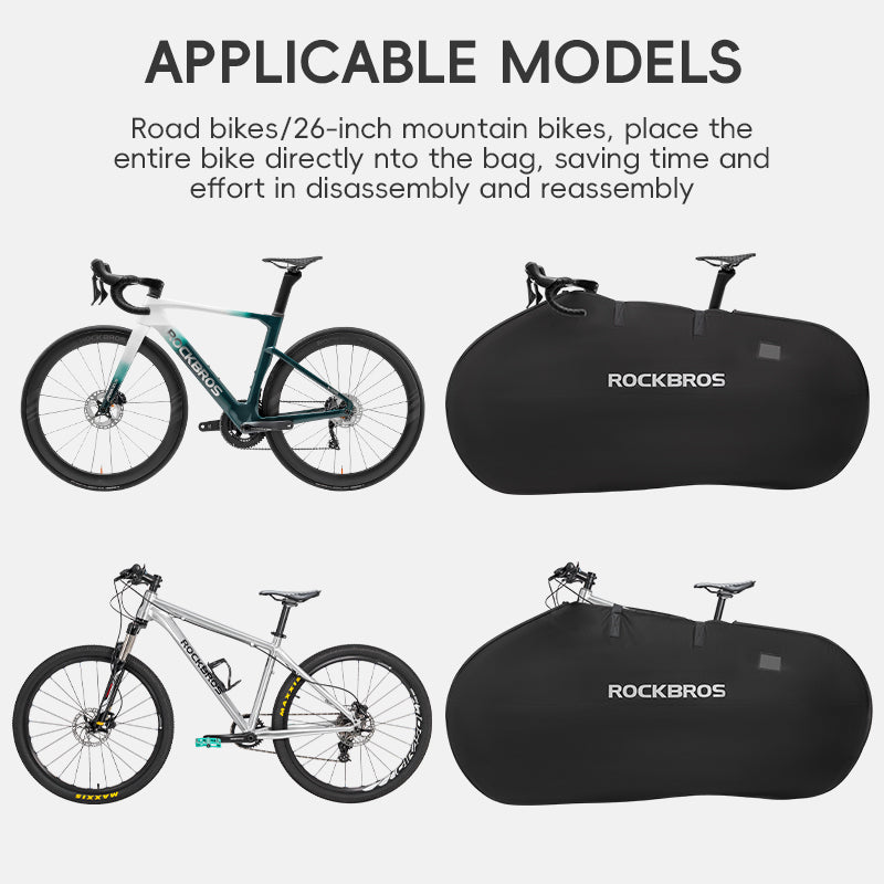 Load image into Gallery viewer, ROCKBROS Bike Carry Bag Storage Bag Waterproof Road Bike 26'' MTB Carrier Bag
