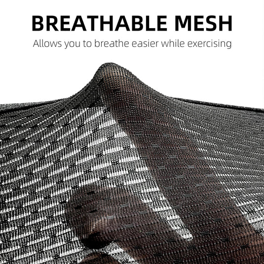 ROCKBROS Cooling Neck Gaiter with Ear Loops – Breathable Summer Face Cover for Cycling Fishing