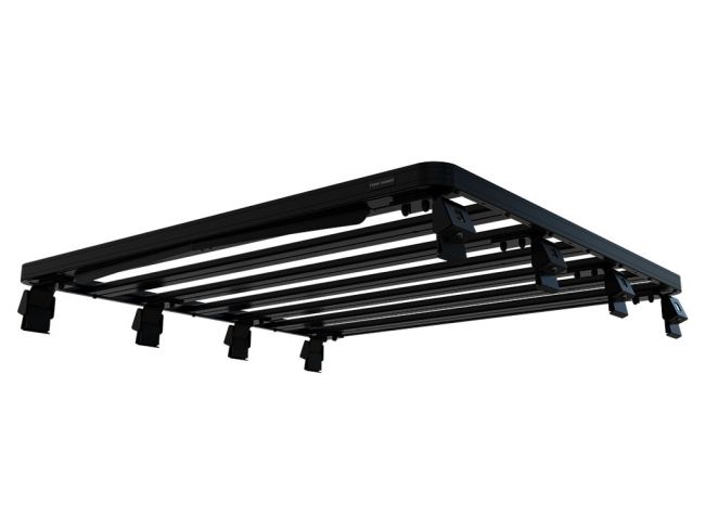 Load image into Gallery viewer, Front Runner Jeep Wrangler JL 4 Door 2018-Current Slimline II half roof rack kit isolated on white background.
