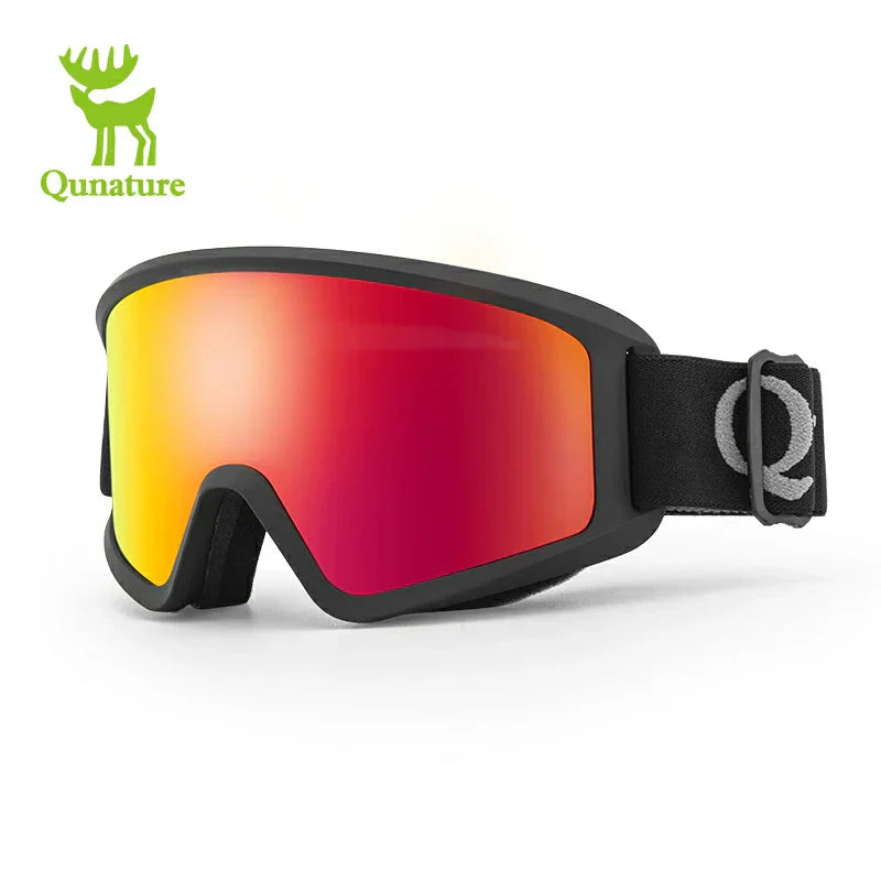 Load image into Gallery viewer, Qunature Anti-Fog Cylindrical Ski Goggles Double-Layer Lenses UV400 Protection
