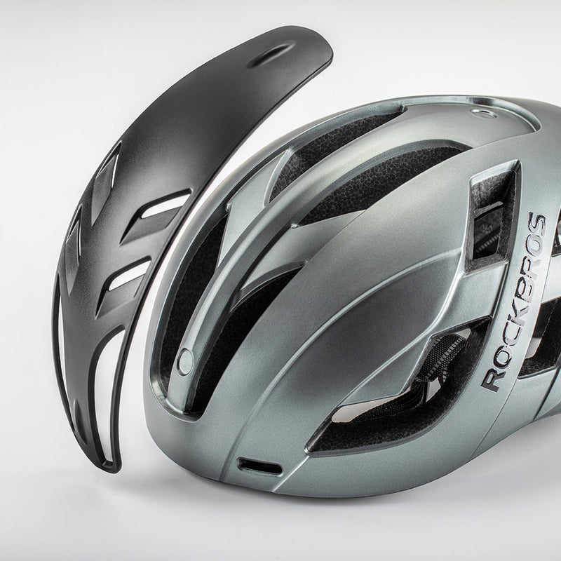 Load image into Gallery viewer, ROCKBROS Cycling MTB Road Bike Helmet Integrally Magnetic Cover Bicycle Helmet
