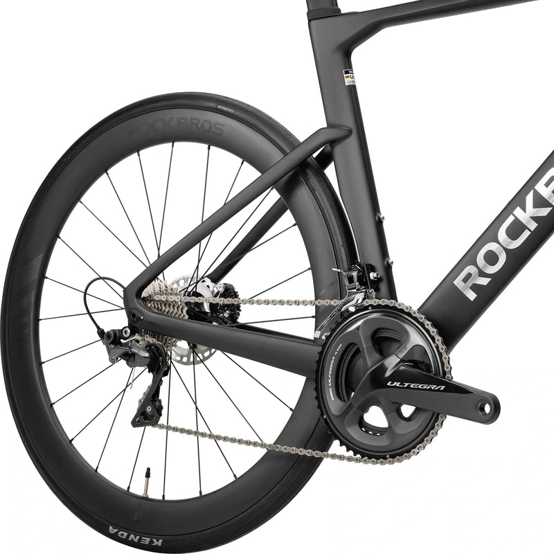 Load image into Gallery viewer, PGZ - Carbon Fiber Road Bike –  Black/White
