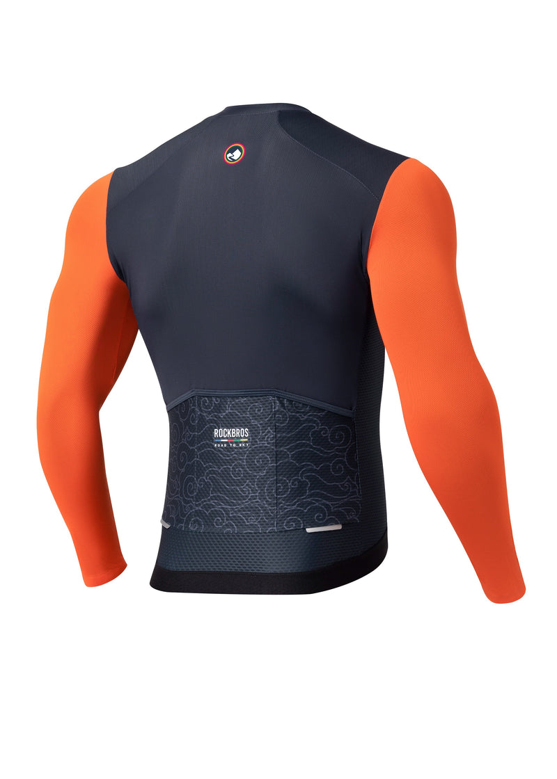Load image into Gallery viewer, ROCKBROS Road-to-Sky Men's Cycling Long-Sleeved Jersey
