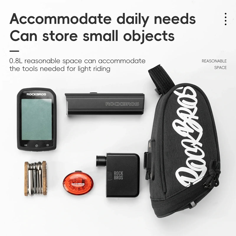 Load image into Gallery viewer, ROCKBROS FlashRide Sketch Bike Seat Bag
