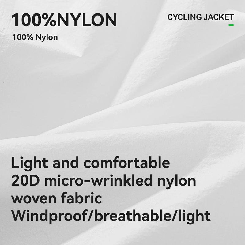Load image into Gallery viewer, ROCKBROS Fluorescent Lightweight Cycling Phosphorescent Jacket Foldable
