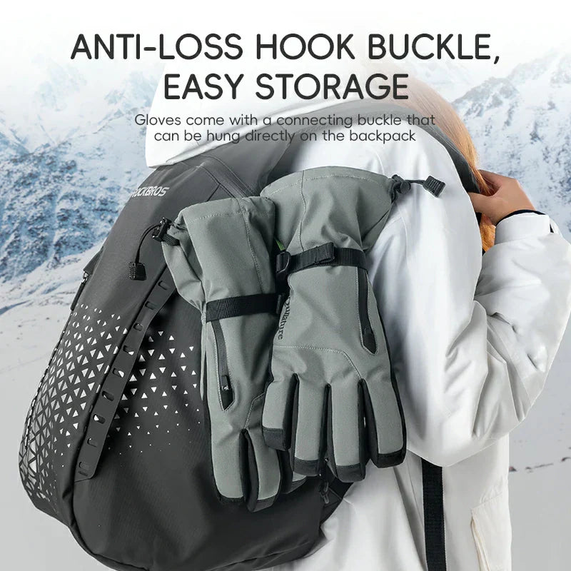 Load image into Gallery viewer, Qunature Ski Gloves  Multi-Fabric, Touchscreen, Warmth Lock
