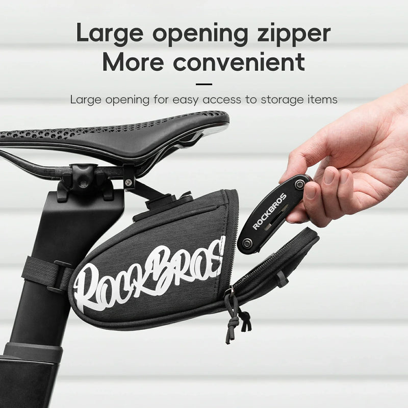 Load image into Gallery viewer, ROCKBROS FlashRide Sketch Bike Seat Bag
