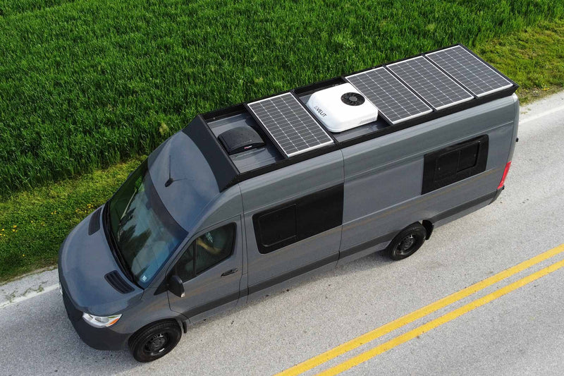 Load image into Gallery viewer, Sprinter Drop Down Solar Panel Brackets (Set of 4)
