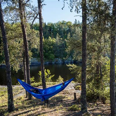 Load image into Gallery viewer, Coghlan&#39;s Single Parachute Hammock Blue
