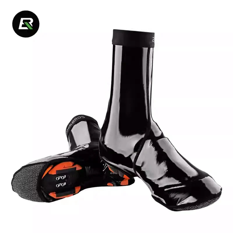 Load image into Gallery viewer, Waterproof Glossy Fleece Shoe Covers
