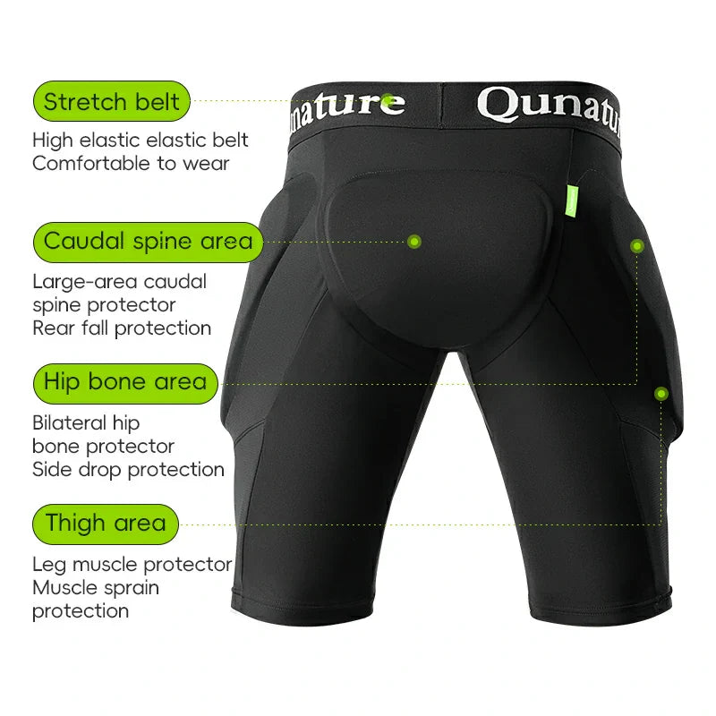 Load image into Gallery viewer, Qunature Ski Hip Protection Pants | EVA Cushioned for Maximum Safety
