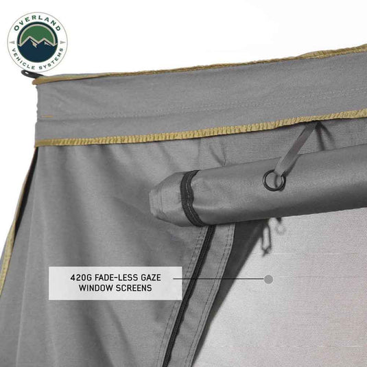 OVS HD Nomadic 270 Degree Awning Wall 1 with Door & Window - Driver Side